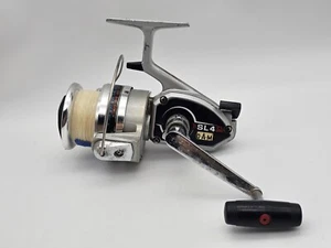 Bobina Mulinello da Pesca Vintage D.A.M SL4 Deep Sea Argento Giappone  - Foto 1 di 12