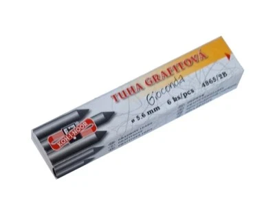 Koh-I-Noor Graphite Leads 5.6mm - 6 Pieces - Image 1 of 2