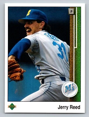Jerry Reed 1989 Upper Deck #529 Seattle Mariners - Image 1 of 2