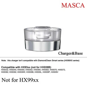 Charger & Base for Philips Sonicare DiamondClean HX9100 HX939X Series - Picture 1 of 1