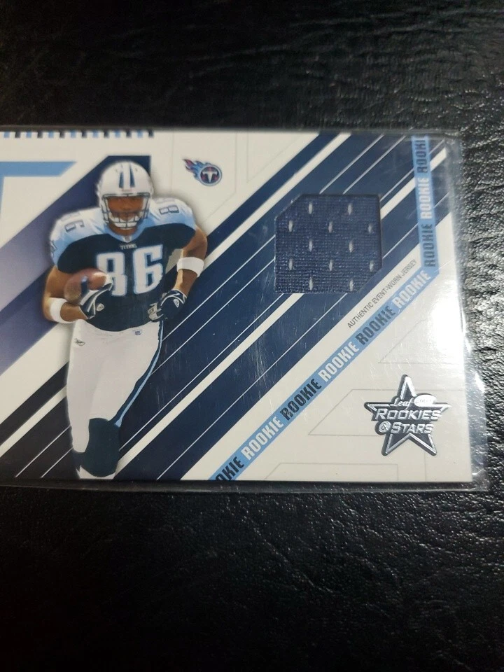 2004 Leaf Rookies and Stars #283 Ben Troupe Jersey301/750 RC (S1) - Image 1 of 3