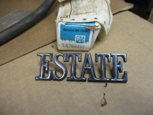 Vintage NOS GM Buick Estate Emblem 8704411  - Bild 1 von 3