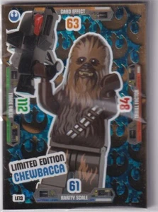 Lego Star Wars Serie 3 Karte Nr. LE13 Chewbacca - Picture 1 of 1