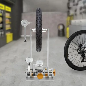 Herramienta de reparación de ruedas de bicicleta profesional con soporte de aleación de aluminio - Imagen 1 de 15