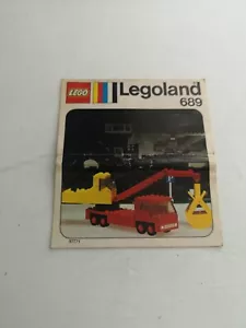 Lego Instructions - 689 Truck and Shovel - Picture 1 of 3