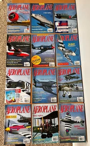 Lot of 12 Aeroplane Monthly Aircraft Magazines Complete 1994 Year Jan-Dec Vol 22 - Imagen 1 de 3