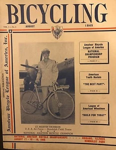 Super Rare Bicycling Magazine 1945. Great Stories, Ads, Awesome Cond REDUCED$$ - Picture 1 of 7