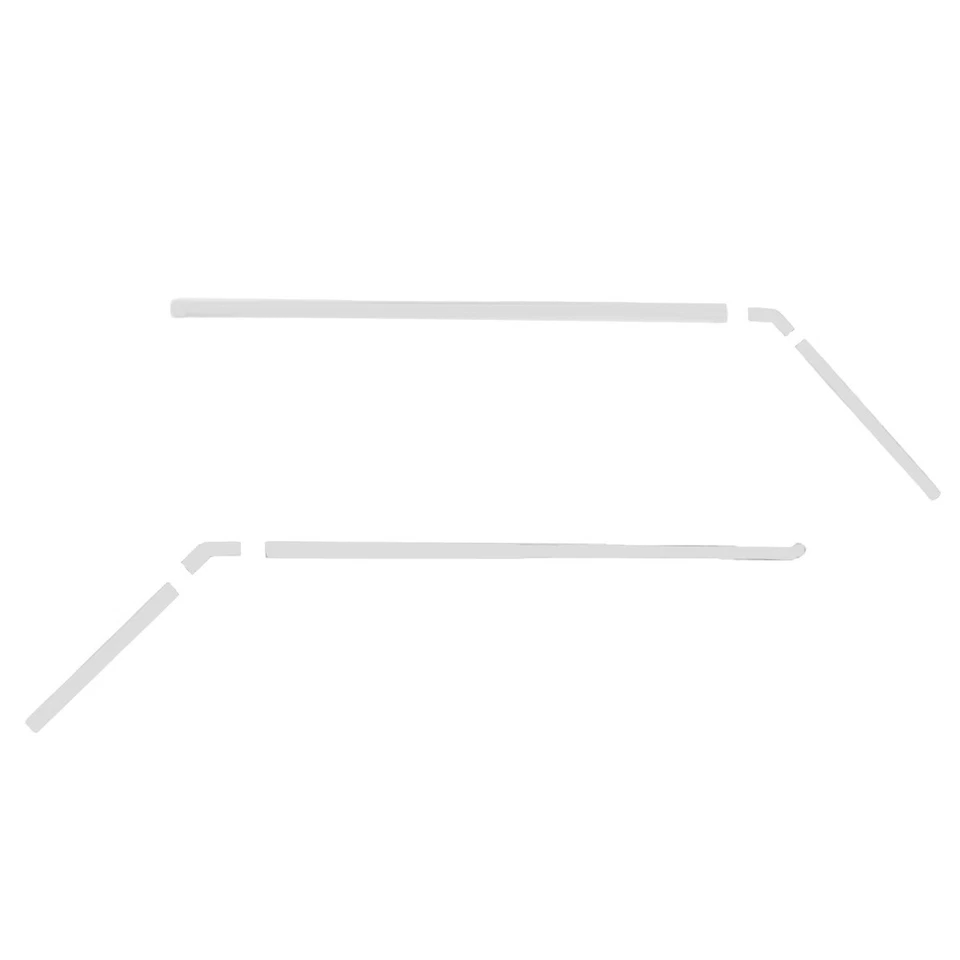 1964 1965  Pontiac GTO Roof Drip Rail Molding Set 6 PCS Aluminum Polished M1500 Foto 1 de 1