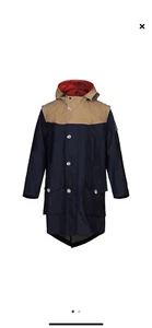 WOOLRICH Lange Jacke Parka Dunkelblau-Beige Gr.L NEU UVP EUR 889,00 - Bild 1 von 12
