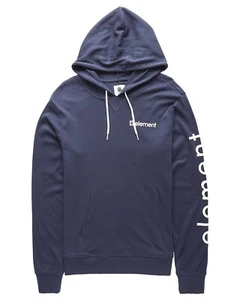 Element Men's Skinny Joint Ridge Pullover Hooded Thermal. Eclipse Navy Size S - Picture 1 of 6