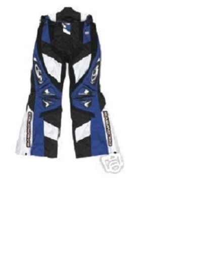 Pantalones de moto de nieve para hombre Coldwave SX Racing negro/azul/blanco talla 30 nuevos Foto 1 de 1