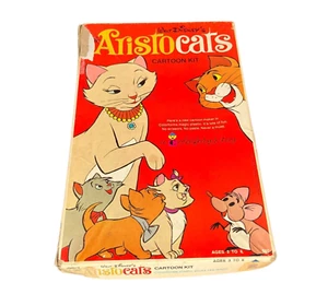 Vintage 1960s Walt Disney The Aristocats Cartoon Kit Colorfoms Box Set #560 - Picture 1 of 6