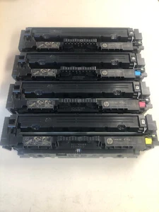 Genuine HP 414A SET W2020A W2021A W2022A W2023A EMPTY Toner Cartridges - Picture 1 of 3