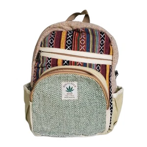 Mochila mediana de cáñamo - Imagen 1 de 7