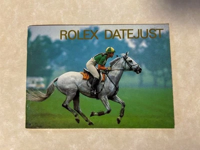 Booklet Rolex Datejust 1989 referenza  593.54, 16234, 69173, 16248, 68278, 69173 - Immagine 1 di 3