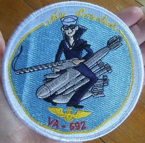 NAVY VA-692 Reserve Attack Squadron We're Loaded bestickt USN Militär Patch - Bild 1 von 6