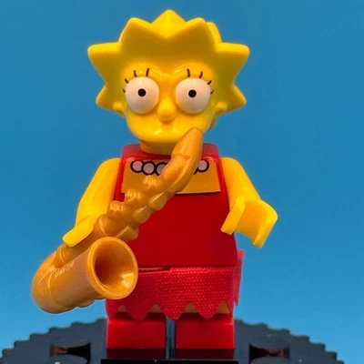LEGO: Лиза Симпсон (SIM010) - из Симпсонов CMF серии 1 (2014) - СНЯТ С ПРОИЗВОДСТВА! - Изображение 1 из 4