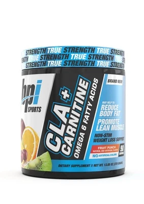 BPI Health CLA + CARNITINA sin estimulación pérdida de peso y fórmula muscular magra 50 porciones Foto 1 de 2