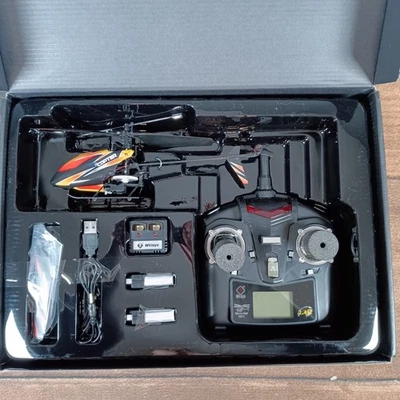 WLToys V911 V911 1 4CH Micro RC Helicopter 2.4GHz Remote Control Drone Toy Gift - Image 1 of 4