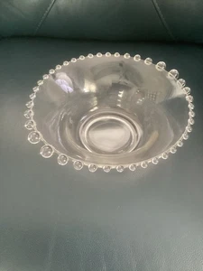 Imperial Glas 9 Zoll Kerzendocht Schale Vintage 50er Jahre Top Zustand  - Bild 1 von 4