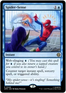 Spider-Sense - 0046 - Marvel's Spider-Man Magic The Gathering - Casi nuevo/Muy nuevo - Se envía ahora - Imagen 1 de 1