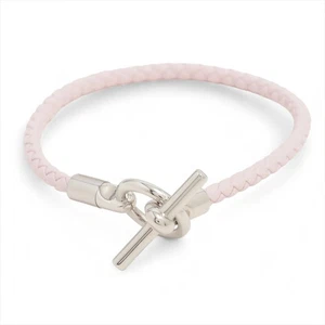 Hermès Glenan Bracelet Leather Pink - Picture 1 of 6
