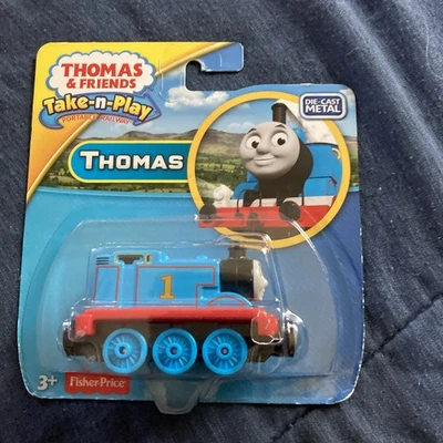 Fischer Price Thomas And Friends Take And Play Thomas Die Cast Metal Foto 1 de 3