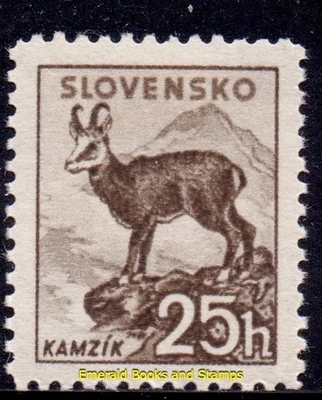 EBS Slovakia Slovensko 1940 - Chamois - Štrbské Peak  - Michel 74 YA - MNH** - Image 1 of 2
