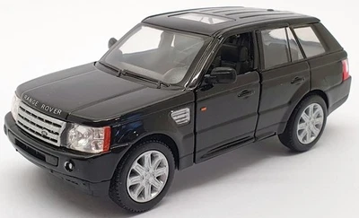 Kinsmart 1/38 Scale KT5321D - Range Rover Sport Pull Back and Go - Black - Image 1 of 4