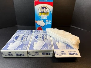 Pledge Grab It Einweghandschuhe trocken unparfümiert 2x 10 Ct + 6 Einzelhandstauben - Bild 1 von 5