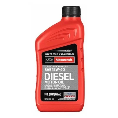 Aceite de motor diésel de alta resistencia Motorcraft SAE 15W-40 1Qt Foto 1 de 2