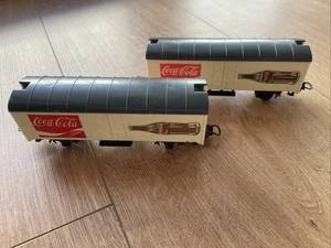 IBERMONEDA| Trenes HO, 2 vagones Coca Cola - Imagen 1 de 3
