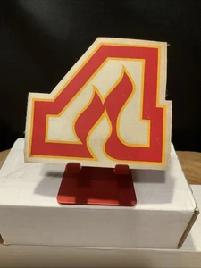Vintage 70’s Atlanta Flames NHL Nylon Logo Crest #2000 - Bild 1 von 4