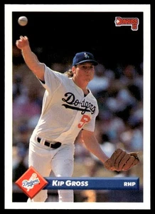 1993 Donruss Kip Gross Los Angeles Dodgers #194 - Picture 1 of 2