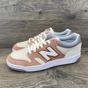 New Balance 480 Court Sneaker braun beige weiß Herren US 9,5 BB480LLL - Bild 1 von 11