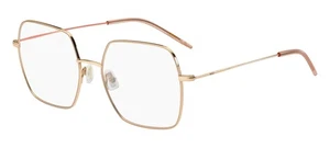 HUGO BOSS BOSS 1666 EYR GOLD PINK 54/18/145 Women's Eyewear Frame - Picture 1 of 3