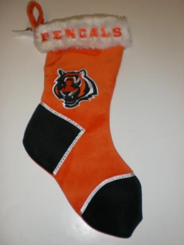 Cincinnati Bengals  17" CHRISTMAS STOCKING Cover