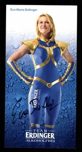 Eva Maria Dollinger Autogrammkarte Original Signiert Triathlon ## BC G 31519 - Bild 1 von 2