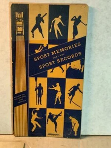 SPORT ERINNERUNGEN DIE AUFZEICHNUNGEN SIND von RICHFIELD OIL 1931 sehr gut - Bild 1 von 1