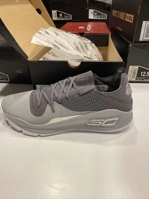 Team Issue New Under Armour Cal Golden Bears UA TB CURRY 4 LOW 3021707-104 SZ 16 - Image 1 of 4