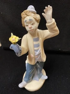 CLOWN FIGURINE Porcelain Limited Edition 1993 DESAK  Retired Used - Picture 1 of 10