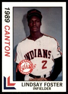 1989 Best Canton-Akron Indians Lindsay Foster Canton-Akron Indians #15