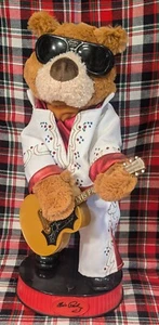 Vintage Elvis Presley Weihnachten - singt & tanzt zu TEDDYBÄR - AA Batterie sehr guter Zustand - Bild 1 von 11