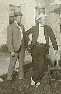 Fotografía RARA VINTAGE hombres NOVIOS GAY foto Int  - Imagen 1 de 5