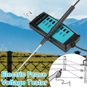 Electric Fence Voltage Tester Fencing Current Testing Tool 600V to 7000V Measure - Picture 1 of 7