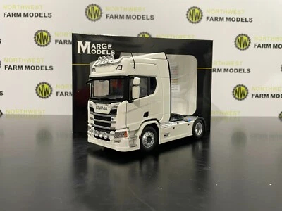 MARGE MODELS 1:32 SCALE SCANIA R500 4X2 WHITE - Image 1 of 4