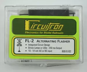 Circuitron FL-2 Alternating Flasher NEW in Package - Picture 1 of 2