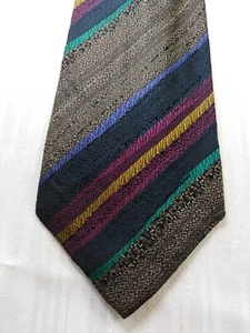 Enrico Coveri 100% Silk Tie Cravatta Necktie Made In Italy Classic - Picture 1 of 6