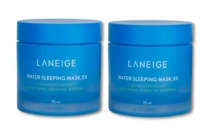 2EA LANEIGE WATER SLEEPING MASK EX 70ml(2.36OZ) Fresh Moisturizing Korea Beauty - Picture 1 of 9