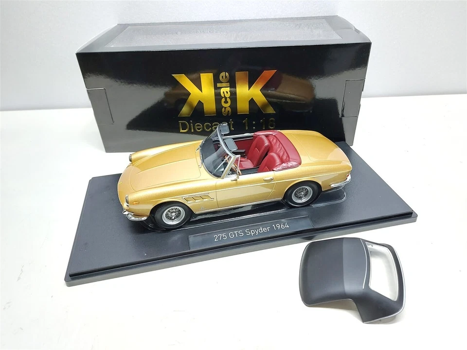 Ferrari 275 GTS Pininfarina Spyder Oro del 1964 - 1/18 KK-Scale - Immagine 1 di 4